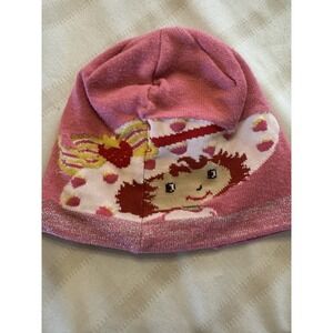 Strawberry Shortcake Beanie Cap Hat 2003 Little Girls 4-6x Children's